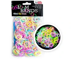 Rappa LOOM glow-in-the-dark rubber bands 600 pcs