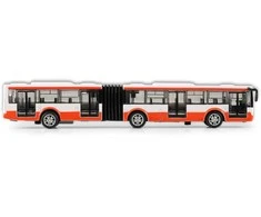 Rappa Metalinis autobusas raudonas 18 cm