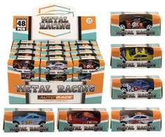 Rappa Metal car 6.5 cm pull-back