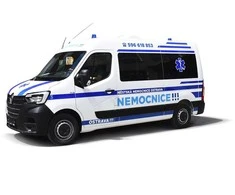 Rappa Metalinis greitosios pagalbos automobilis Ostrava 7 cm