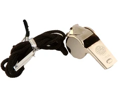 Rappa Metal referee whistle + cord