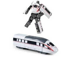 Rappa Metalinis robotinis lokomotyvas baltas