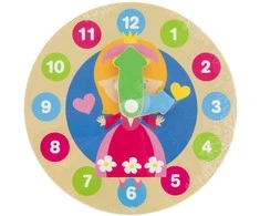 JVD Rappa Mano pirmasis medinis laikrodis 14 cm Princesė