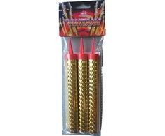 Rappa Šventinis fontanas auksinis 12 cm 3 vnt.