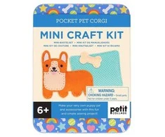 Rappa Petit Collage Mini siuvinėjimo rinkinys Corgi