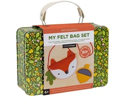 Rappa Petit Collage siuvinėta lapės formos rankinė