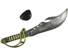Rappa Pirate saber with eyepatch 46 cm