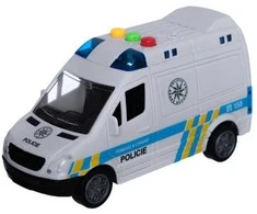 Rappa Plastic police car 15 cm