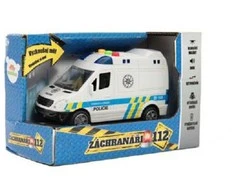 Rappa Plastic police car 15 cm