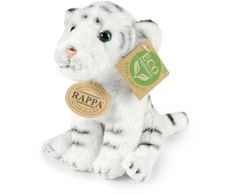 Rappa Plush baltas tiger 15 cm ECO-FRIENDLY