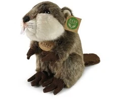 Rappa Plush beaver 25 cm ECO-FRIENDLY