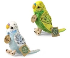 Rappa Plush budgies assort 13 cm ECO-FRIENDLY