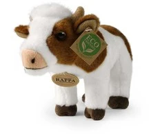 Rappa - pliušinis realistiškas žaislinis karvė 23 cm, ekologiškas