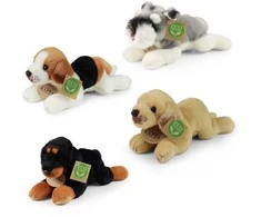 Rappa Plush dogs assort 22 cm ECO-FRIENDLY
