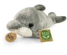 Rappa Plush dolphin 19 cm ECO-FRIENDLY