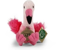 Rappa Eco-Friendly Pliušinis žaislas - flamingas, 15 cm
