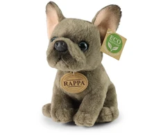Rappa Plush French Bulldog 18 cm ECO-FRIENDLY