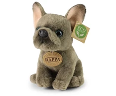 Rappa Plush French Bulldog 18 cm ECO-FRIENDLY