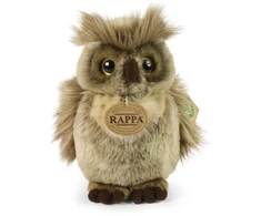 Rappa Plush great horned owl 18 cm ECO-FRIENDLY