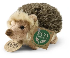 Rappa Plush hedgehog 13 cm ECO-FRIENDLY