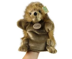 Rappa Pliušinė ežio rankinė lėlė 25 cm ECO-F.