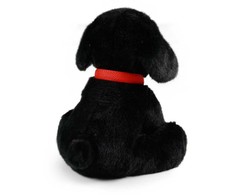 Rappa Pliušinis juodas labradoras 28 cm EKOLOGIŠKAS