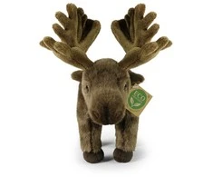 Rappa Eco-Friendly Pliušinis žaislas - briedis, 24 cm