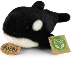 Rappa Plush orca 19 cm ECO-FRIENDLY