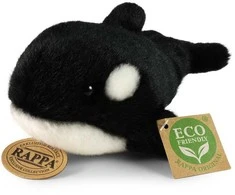Rappa Plush orca 19 cm ECO-FRIENDLY