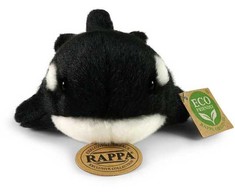 Rappa Plush orca 19 cm ECO-FRIENDLY