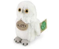 Rappa Plush snowy owl 13 cm ECO-FRIENDLY