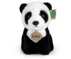 Rappa Pliušinis panda 18 cm EKOLOGIŠKA