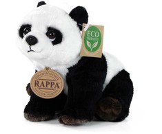 Rappa Pliušinis panda 18 cm EKOLOGIŠKA
