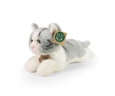 Rappa Eco-Friendly Pliušinis žaislas - pilkas katinas, 20 cm