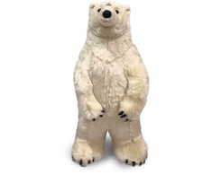 Rappa Plush polar bear 100 cm ECO-FRIENDLY