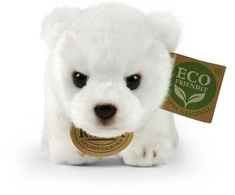 Rappa Plush polar bear 19 cm ECO-FRIENDLY