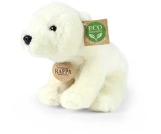 Rappa Plush polar bear 20 cm ECO-FRIENDLY