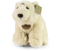 Rappa Plush polar bear 30 cm ECO-FRIENDLY