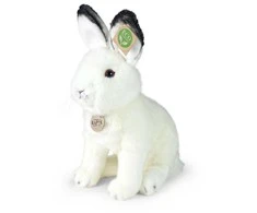 Rappa Eco-Friendly Pliušinis žaislas - baltasis kiškis, 30 cm