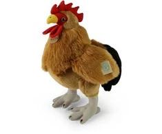 Rappa Plush rooster 34 cm ECO-FRIENDLY