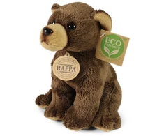 Rappa Plush ruda bear 15 cm ECO-FRIENDLY
