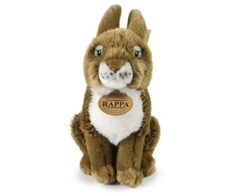Rappa Plush ruda hare 20 cm ECO-FRIENDLY