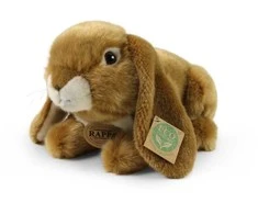 Rappa Plush ruda rabbit 25 cm ECO-FRIENDLY