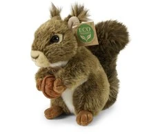 Rappa Plush squirrel 17 cm ECO-FRIENDLY