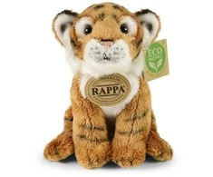 Rappa Plush tiger 15 cm ECO-FRIENDLY