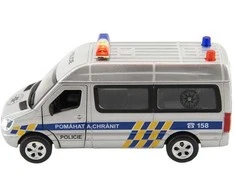 Rappa Police car metal 15cm