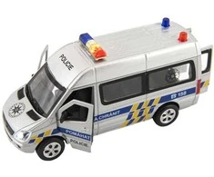 Rappa Police car metal 15cm
