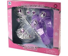 Rappa Princesės rinkinys su violetiniais aksesuarais
