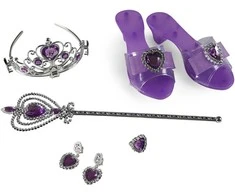 Rappa Princesės rinkinys su violetiniais aksesuarais