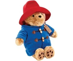 Rappa Rainbow didelis pliušinis meškiukas Paddington